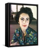 ELIZABETH TAYLOR early 50'S (photo)-null-Framed Stretched Canvas