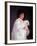 Elizabeth Taylor Holding Dog-null-Framed Premium Photographic Print