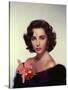 ELIZABETH TAYLOR in the 50's (photo)-null-Stretched Canvas