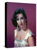 ELIZABETH TAYLOR in the 50's (photo)-null-Stretched Canvas