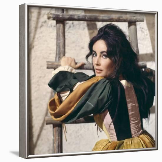 Elizabeth Taylor in 'The Taming of the Shrew' (photo)-null-Framed Photo