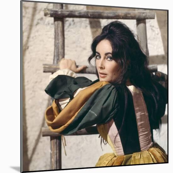 Elizabeth Taylor in 'The Taming of the Shrew' (photo)-null-Mounted Photo