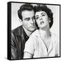 Elizabeth Taylor, Montgomery Clift, "A Place In the Sun" Directed by George Stevens-null-Framed Stretched Canvas