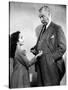 Elizabeth Taylor / Nigel Bruce LASSIE COME HOME, 1943 directed by FRED M. WILCOX (b/w photo)-null-Stretched Canvas