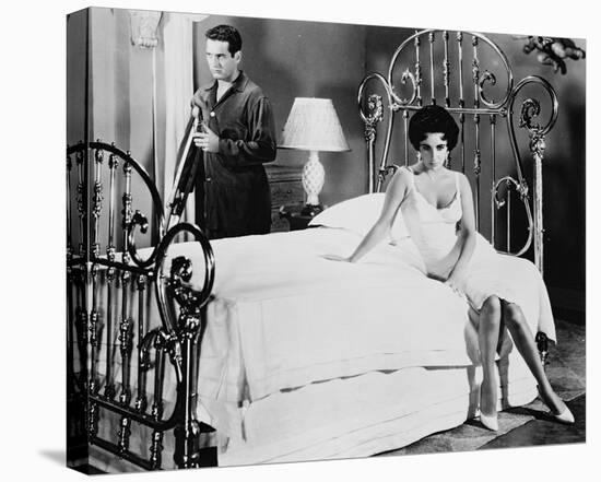 Elizabeth Taylor & Paul Newman-null-Stretched Canvas