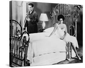 Elizabeth Taylor & Paul Newman-null-Stretched Canvas