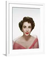 Elizabeth Taylor (photo)-null-Framed Photo