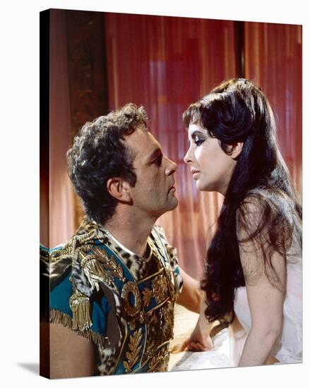 Elizabeth Taylor & Richard Burton-null-Stretched Canvas