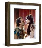 Elizabeth Taylor & Richard Burton-null-Framed Photo