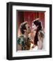 Elizabeth Taylor & Richard Burton-null-Framed Photo