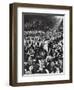 Elizabeth Taylor with Husband Eddie Fisher Accept Her Oscar Award During Academy Awards Ceremony-Ralph Crane-Framed Photographic Print