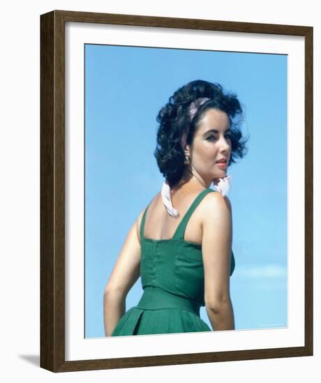 Elizabeth Taylor-null-Framed Photo