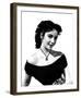 Elizabeth Taylor-null-Framed Photo