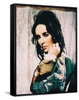 Elizabeth Taylor-null-Framed Stretched Canvas