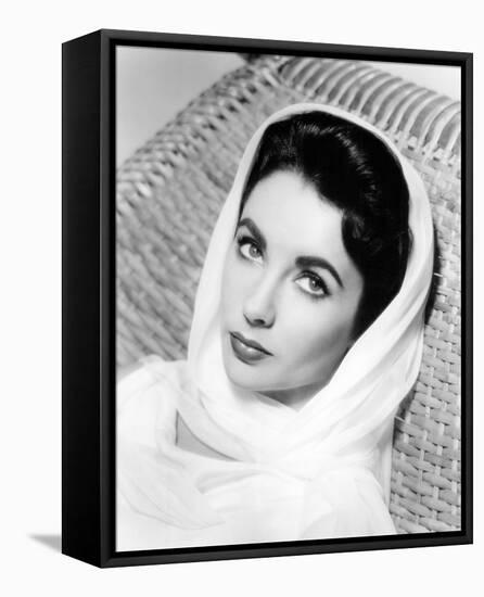 Elizabeth Taylor-null-Framed Stretched Canvas