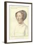 Elizabeth, the Lady Hobby-Hans Holbein the Younger-Framed Giclee Print