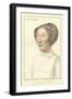 Elizabeth, the Lady Hobby-Hans Holbein the Younger-Framed Giclee Print