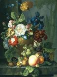 Still Life of Flowers in a Terracotta Vase-Elizabeth Van Hoogenhuyzen-Laminated Giclee Print