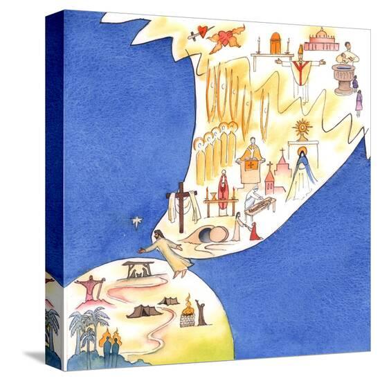 Stretched Canvas Print, , large