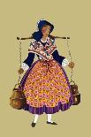 Milkmaid from St. Ferreol, Marseille-Elizabeth Whitney Moffat-Art Print