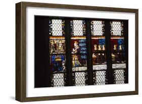 Elizabeth Woodville and Daughters, Canterbury Cathedral, Kent, 20th century-CM Dixon-Framed Giclee Print