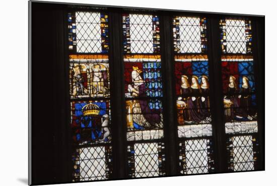 Elizabeth Woodville and Daughters, Canterbury Cathedral, Kent, 20th century-CM Dixon-Mounted Giclee Print