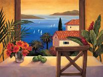 Palazzo on Amalfi-Elizabeth Wright-Stretched Canvas