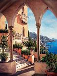 Palazzo on Amalfi-Elizabeth Wright-Framed Art Print