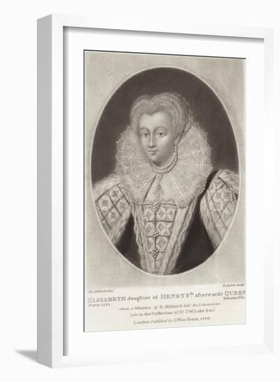 Elizabeth-Nicholas Hilliard-Framed Giclee Print