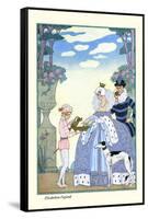 Elizabethan England-Georges Barbier-Framed Stretched Canvas