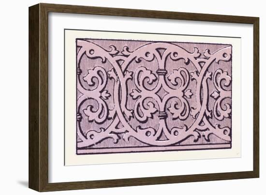 Elizabethan Ornament-null-Framed Giclee Print