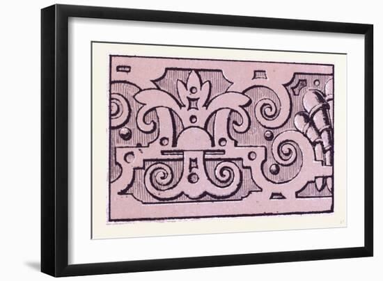 Elizabethan Ornament-null-Framed Giclee Print