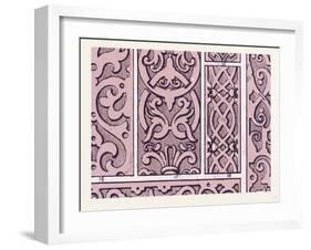 Elizabethan Ornament-null-Framed Giclee Print