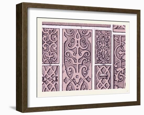 Elizabethan Ornament-null-Framed Giclee Print