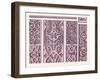 Elizabethan Ornament-null-Framed Giclee Print