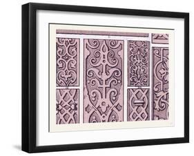 Elizabethan Ornament-null-Framed Giclee Print