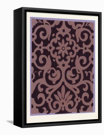 Elizabethan Ornament-null-Framed Stretched Canvas