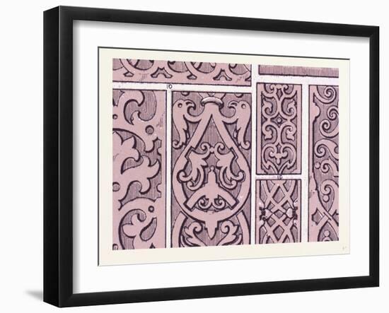 Elizabethan Ornament-null-Framed Giclee Print