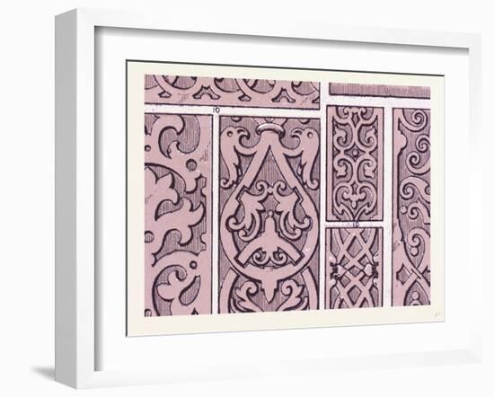 Elizabethan Ornament-null-Framed Giclee Print