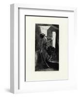 Elizabethan Soldier Shot, C1843-C1891-Charles Samuel Keene-Framed Giclee Print