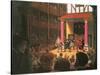 Elizabethan Theatre-Ken Petts-Stretched Canvas