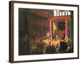 Elizabethan Theatre-Ken Petts-Framed Giclee Print