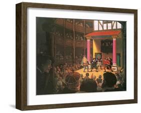 Elizabethan Theatre-Ken Petts-Framed Giclee Print