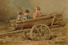 Children in a Telega, 1882-Elizaveta Merkuryevna Bem-Giclee Print