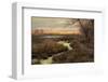 Elk and Creek-Chris Vest-Framed Art Print