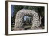 Elk Antler Arch, Town Square, Jackson Hole, Wyoming, United States of America, North America-Richard Maschmeyer-Framed Photographic Print