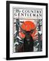 "Elk at Sunset," Country Gentleman Cover, January 6, 1923-Charles Bull-Framed Giclee Print