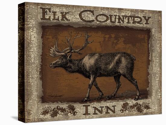 Elk Country - Mini-Todd Williams-Stretched Canvas