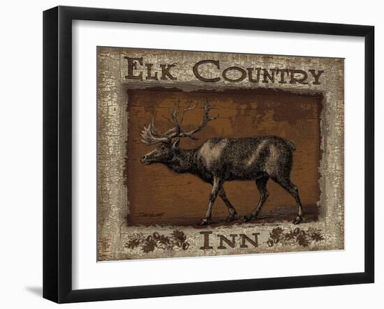 Elk Country - Mini-Todd Williams-Framed Art Print