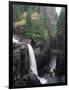 Elk Falls Park, Vancouver Island, Elk Falls Drops into a Deep Gorge-Christopher Talbot Frank-Framed Photographic Print